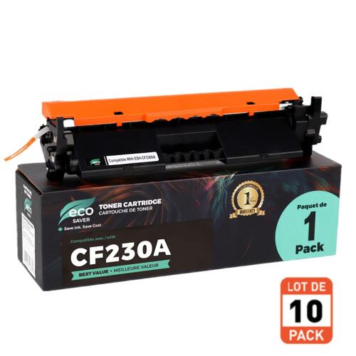 CF230A Compatible HP 30A Black Toner Cartridge 2-Pack
